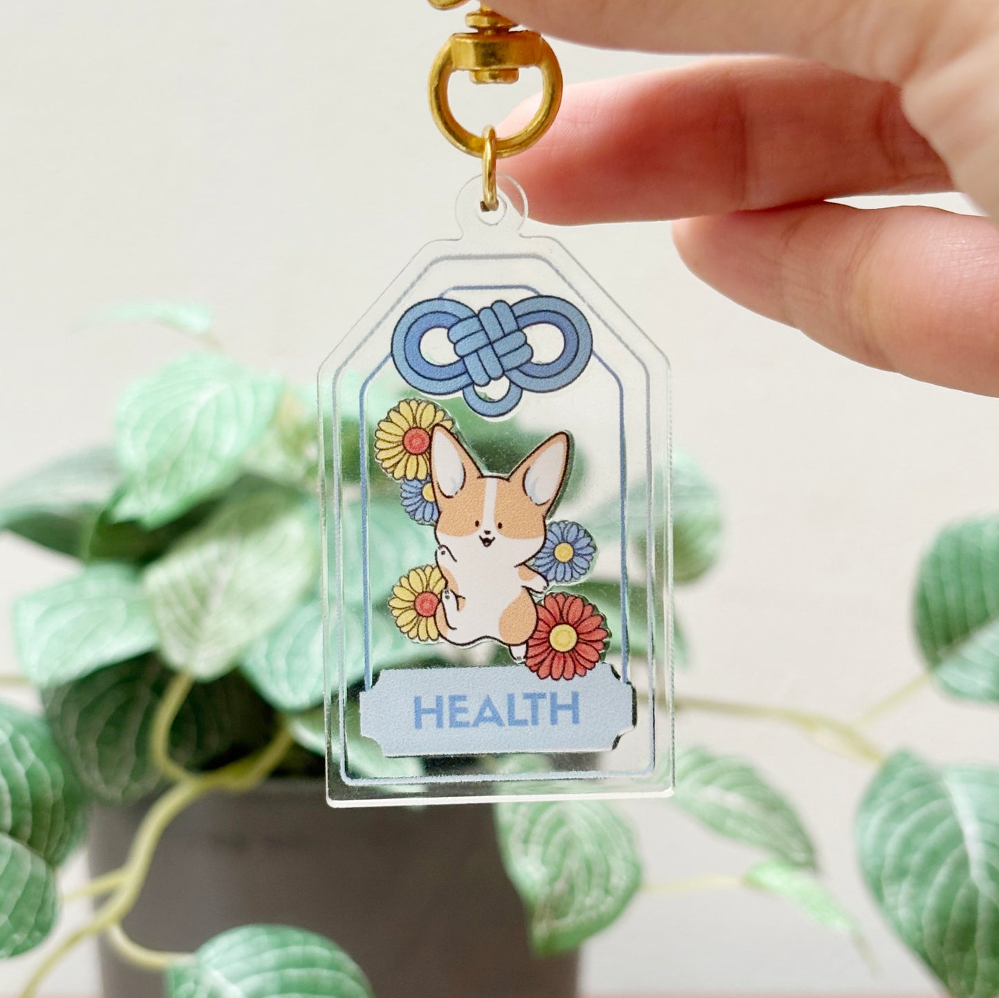 Acrylic Japanese Style Protective Charms | Omamori