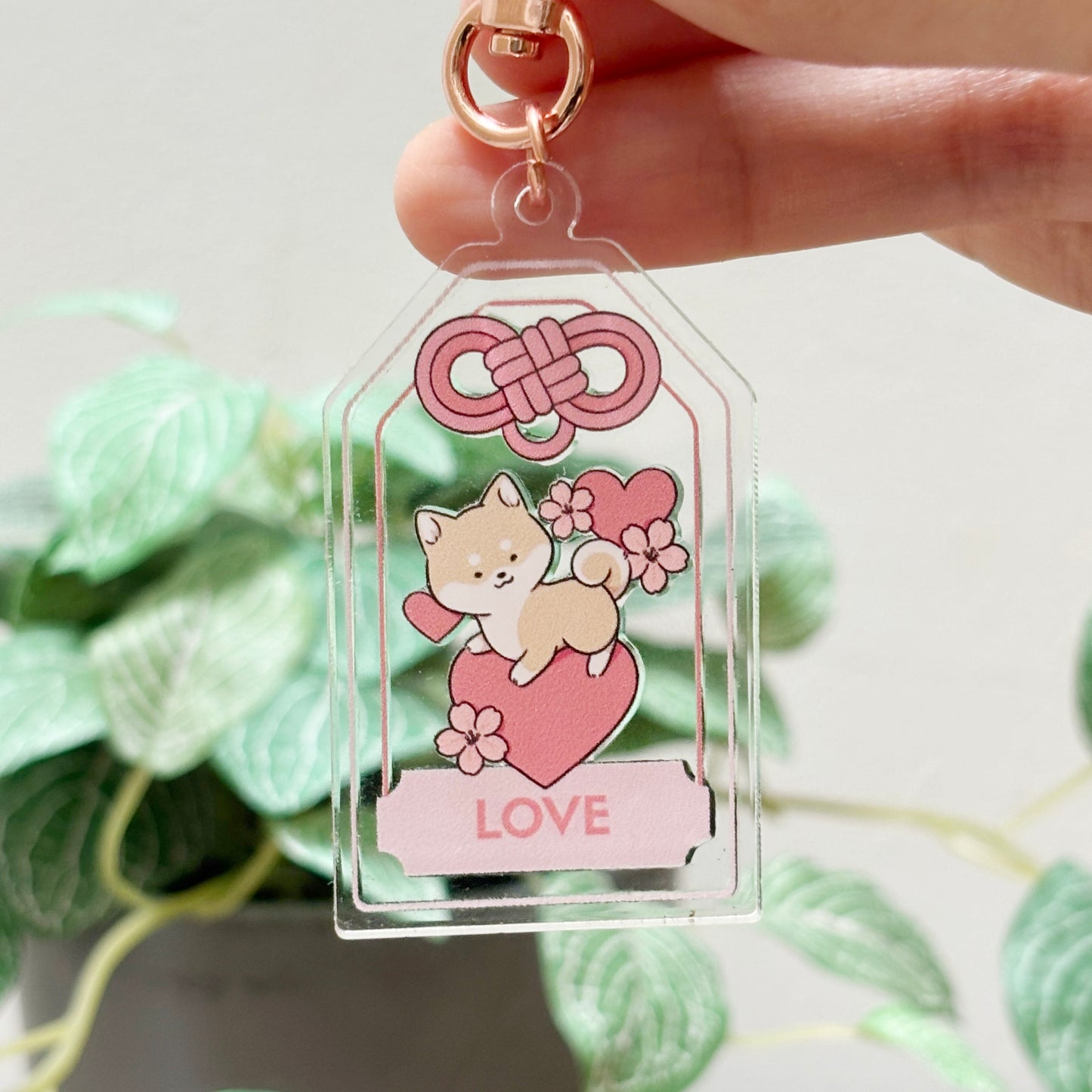 Acrylic Japanese Style Protective Charms | Omamori