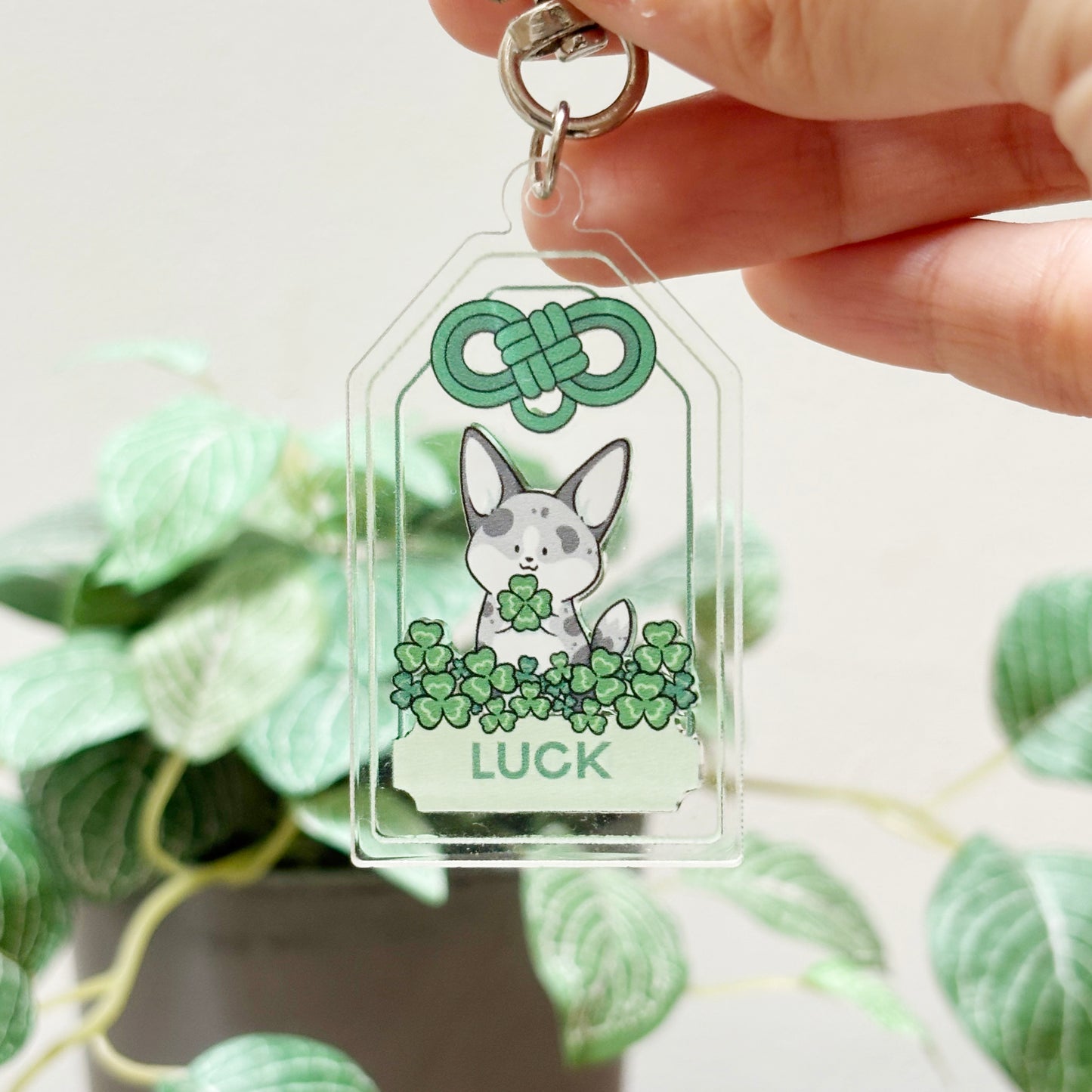 Acrylic Japanese Style Protective Charms | Omamori