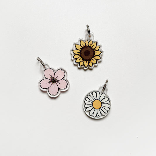 Flowers Accessory Charm/Keyring/Dog Tags