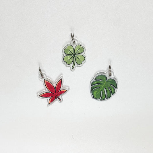 Leaves Accessory Charm/Keyring/Dog Tags