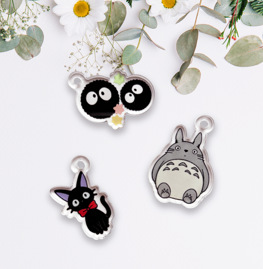 Ghibli Accessory Charm/Keyring/Dog Tags