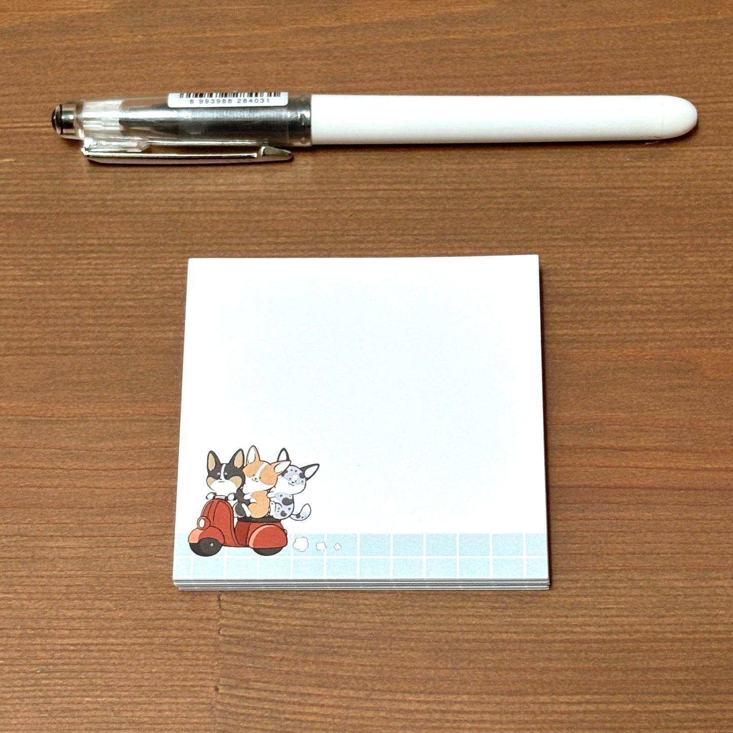 Corgi Memo Pads (Not Sticky)