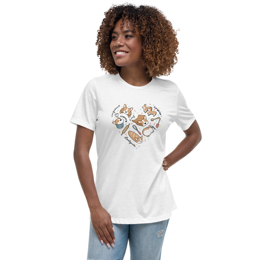 Corgi Bakery Women's Relaxed T-shirt