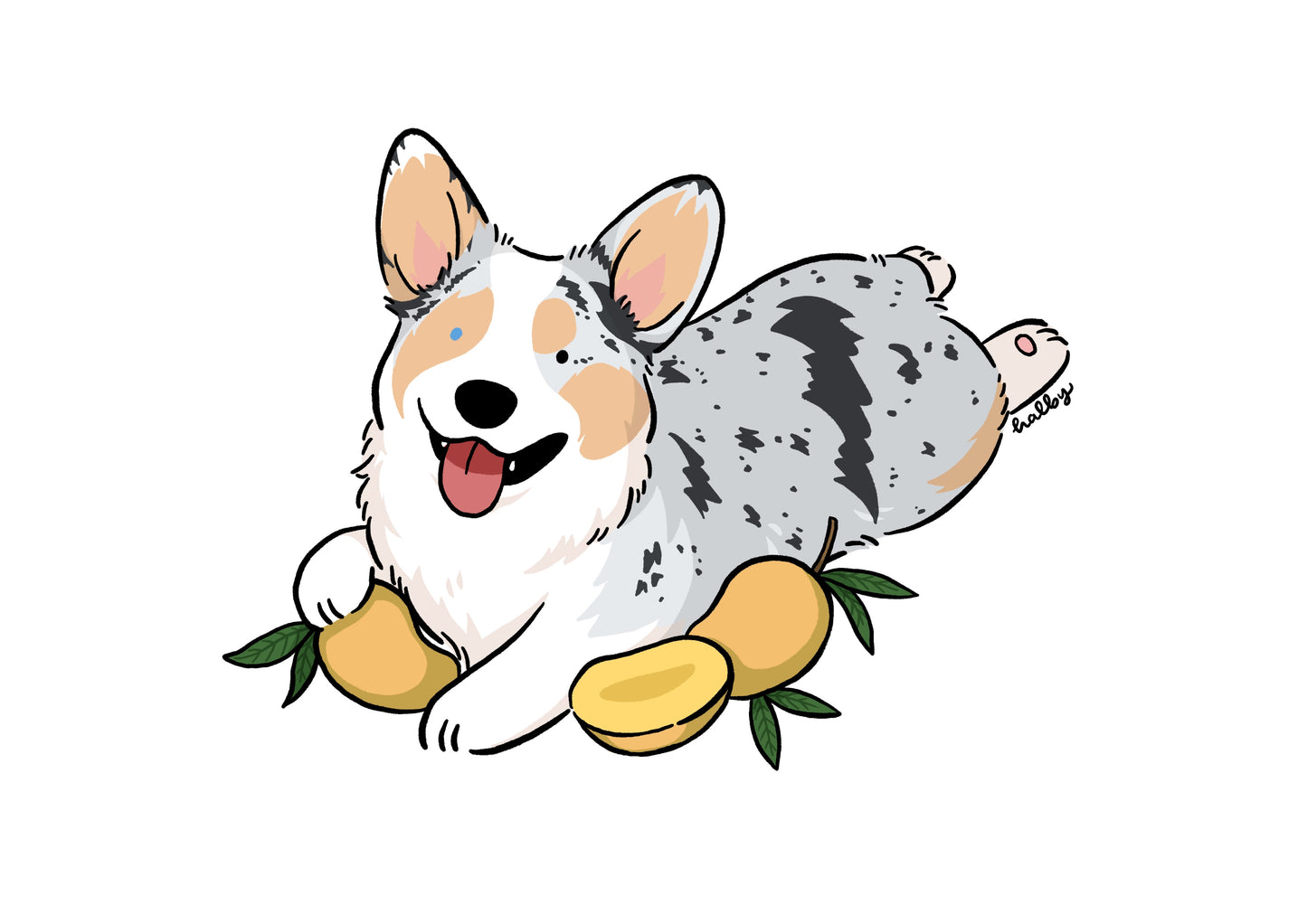 Custom Digital Pet Illustration without Background